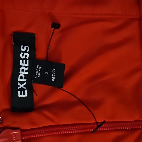 Express Red Mini Dress - Picture 3 of 3